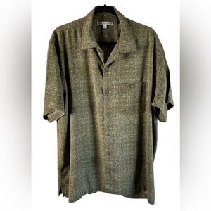 Geoffrey Beene Washable Silk Shirt XL